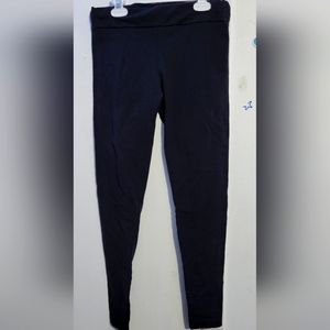 Matty M Charcoal Black Pull On Stretch Legging Pants Size Small